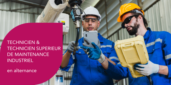 Technicien & technicien supérieur de maintenance industrielle en alternance à l'Afpa Chartres !