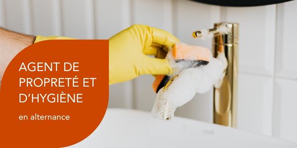 Agent de propreté et d'hygiène en alternance à Bourges !